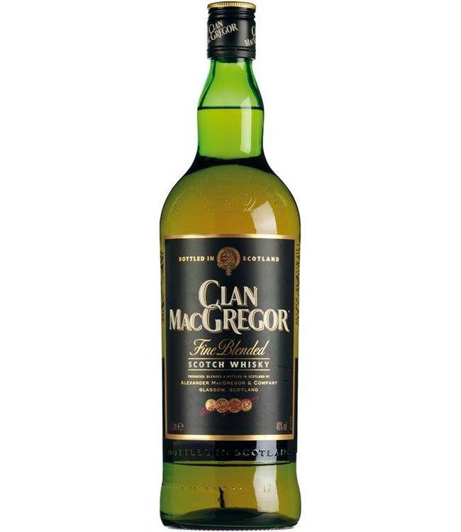 Виски клан макгрегор (clan macgregor) - история, описание напитка и особенности вкуса