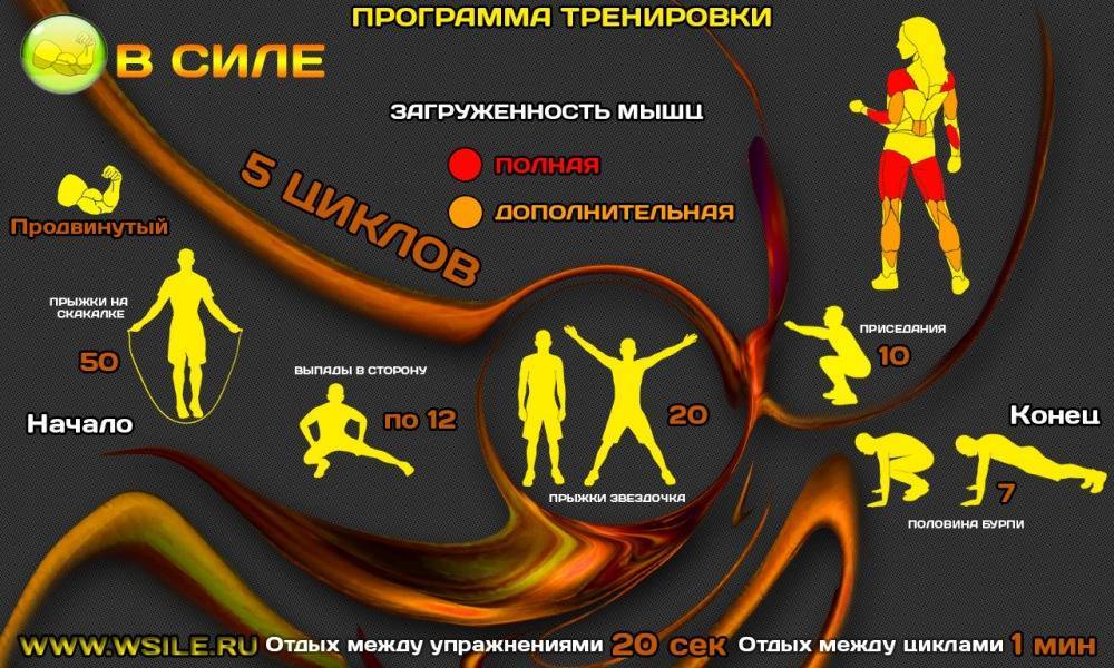 Кроссфит дома для девушек: упражнения, программы тренировок