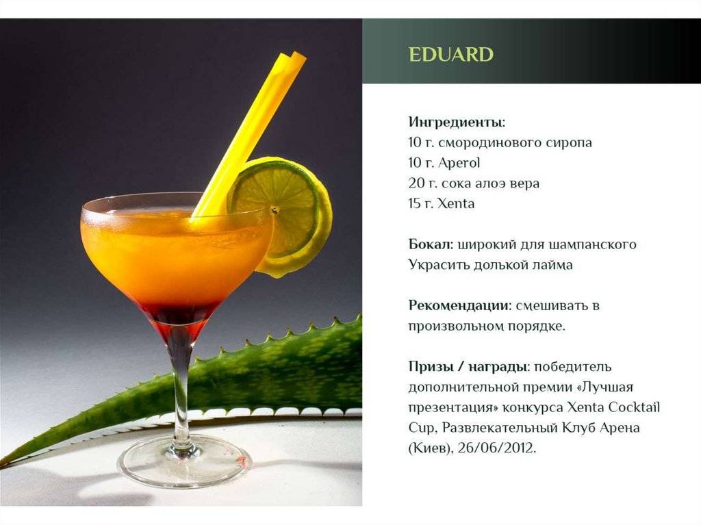 Алкогольный коктейль «джин физ»: рецепт с фото