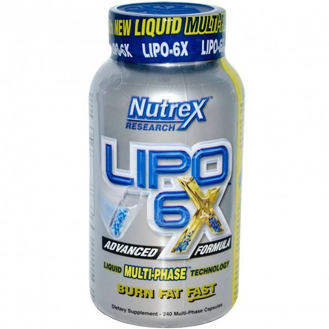 Lipo-6x от nutrex