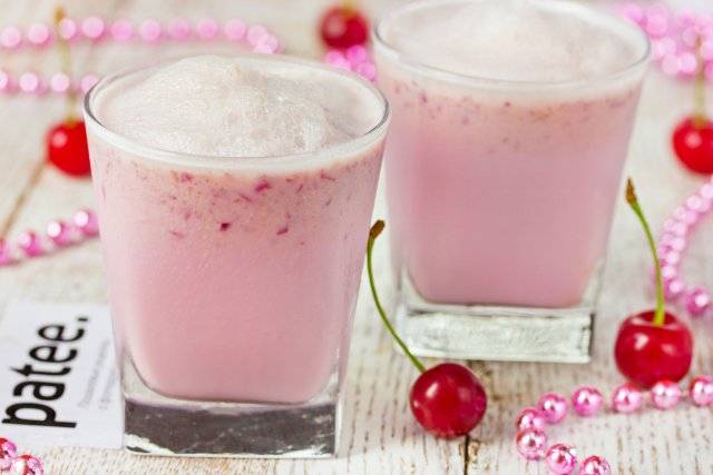 Кофейно-вишневый коктейль