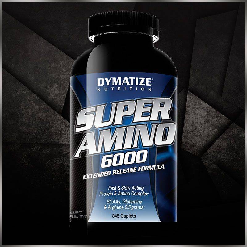 Super amino 6000 от dymatize - спортивное питание на dailyfit