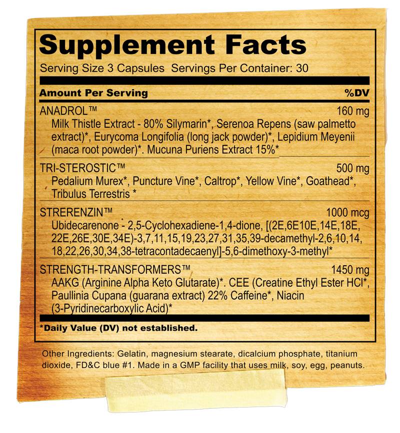 Brutal anadrol 90 капс (biotech usa) купить в москве по низкой цене – магазин спортивного питания pitprofi