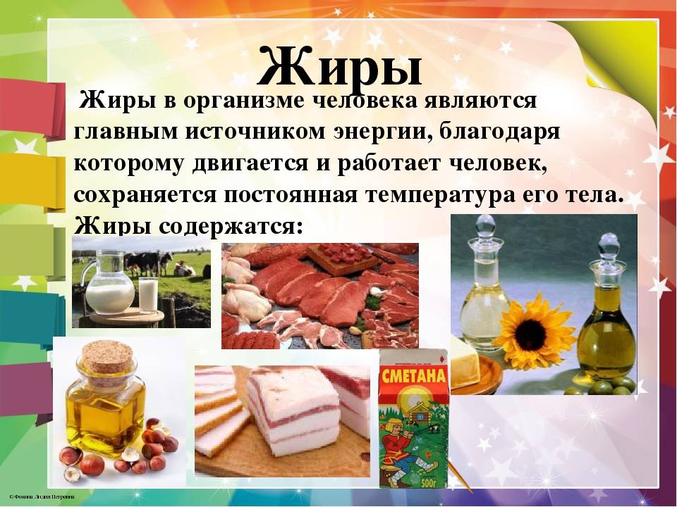 Жиры как продукт питания и химическое сырье презентация