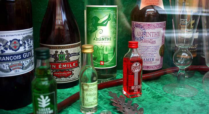 Марки абсента — производители испании, франции и чехии