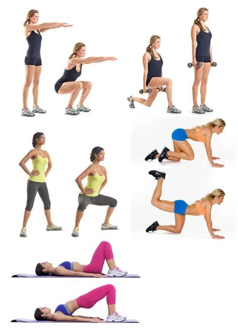 10 эффективных упражнений для ягодиц и бедер: красивая форма попы и похудение в домашних условиях — "fito" — красота и здоровье