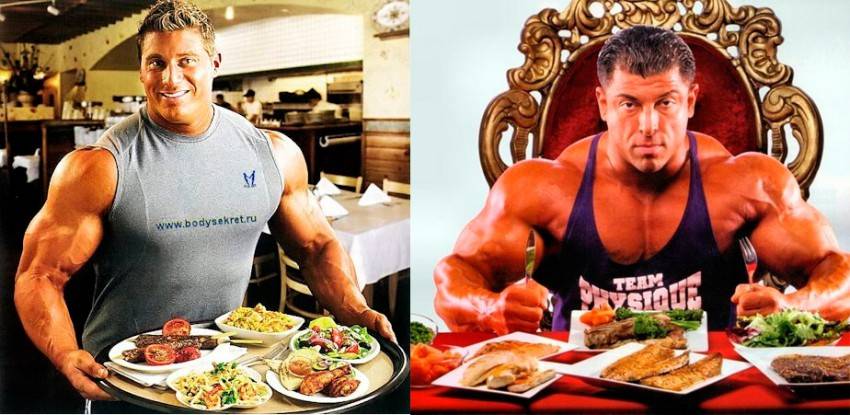 Правильное питание спортсмена: меню на неделю