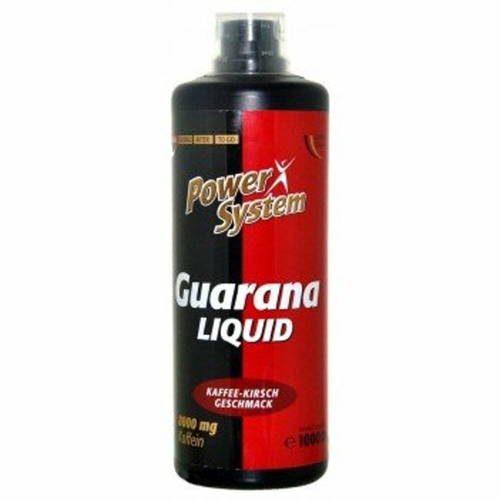 Guarana liquid от power system: как принимать, состав и отзывы