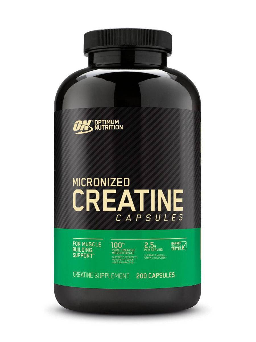 Creatine 2500 caps от optimum nutrition: как принимать, отзывы