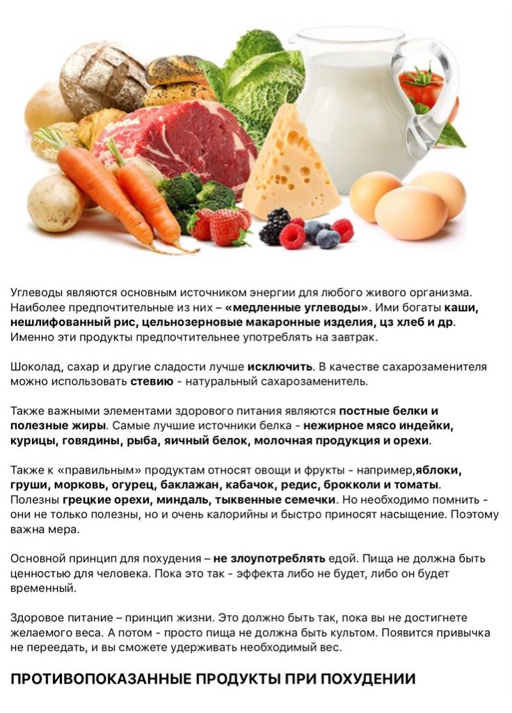 Медленные углеводы: польза и предназначение, список продуктов