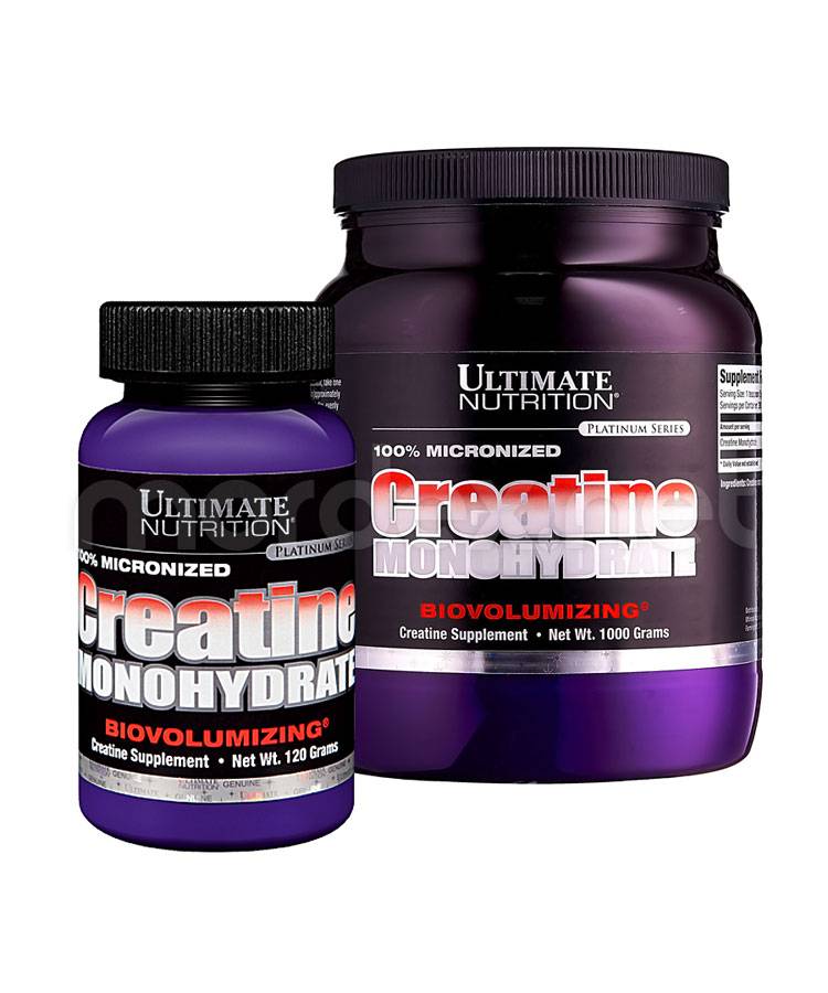 Creatine monohydrate от ultimate nutrition - спортивное питание на dailyfit