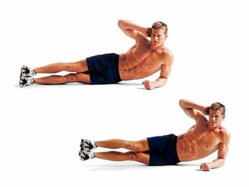 Упражнения на пресс: как накачать мышцы живота мужчине в домашних условиях
