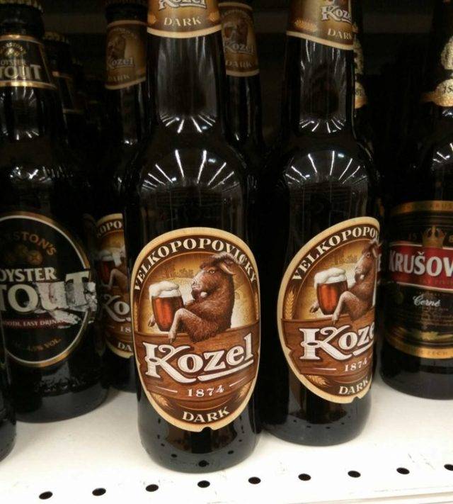 Пиво велкопоповицкий козел