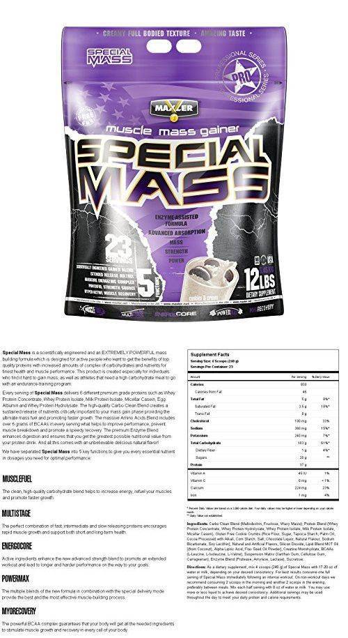 Special mass gainer от maxler: отзывы, состав и как принимать гейнер