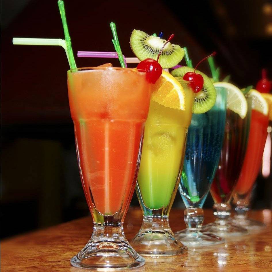 Безалкогольный коктейль «радуга» (+ видео)