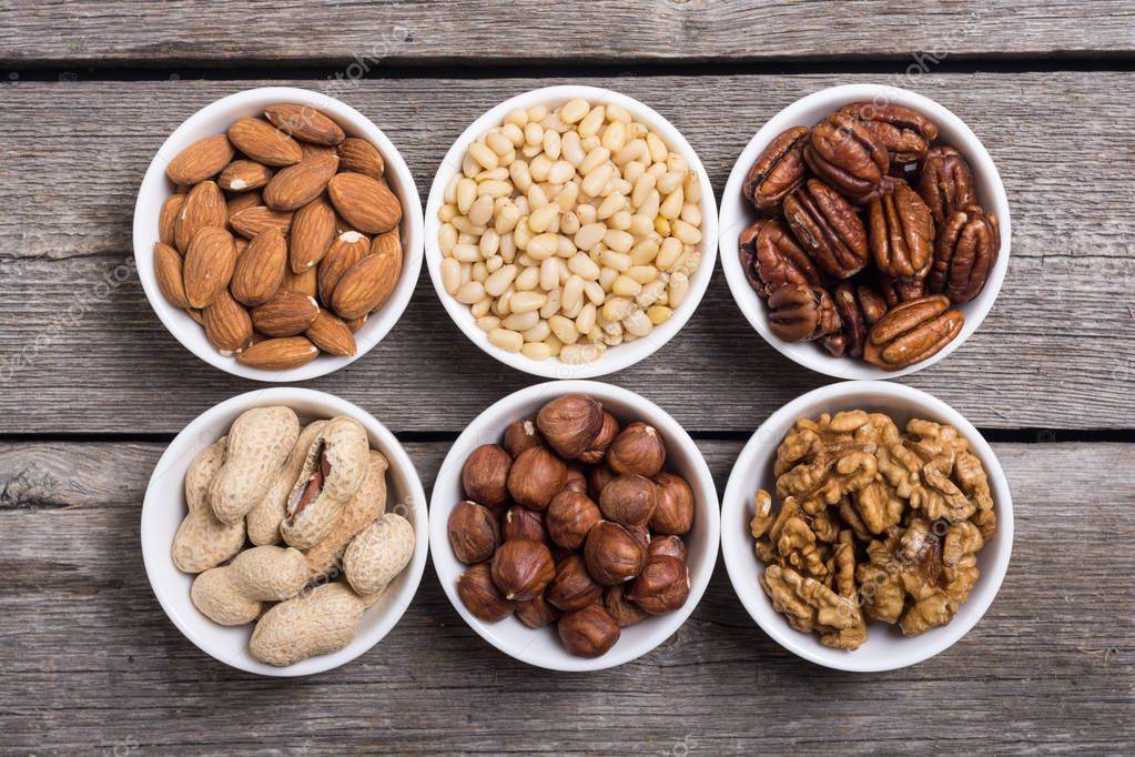 9 орехов для снижения холестерина в крови: грецкие, миндаль, арахис, фундук и другие