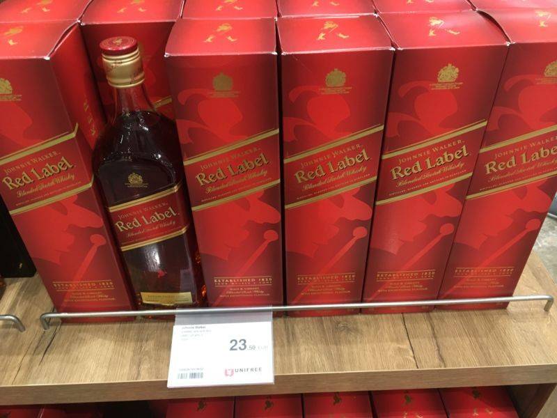 Виски johnnie walker red label (джонни уокер ред лейбл) и его особенности