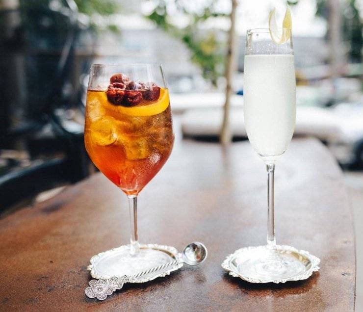 Вкусные рецепты коктейлей с шампанским