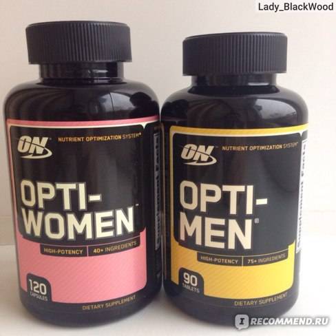 Opti-women от optimum nutrition: описание, состав, характеристика