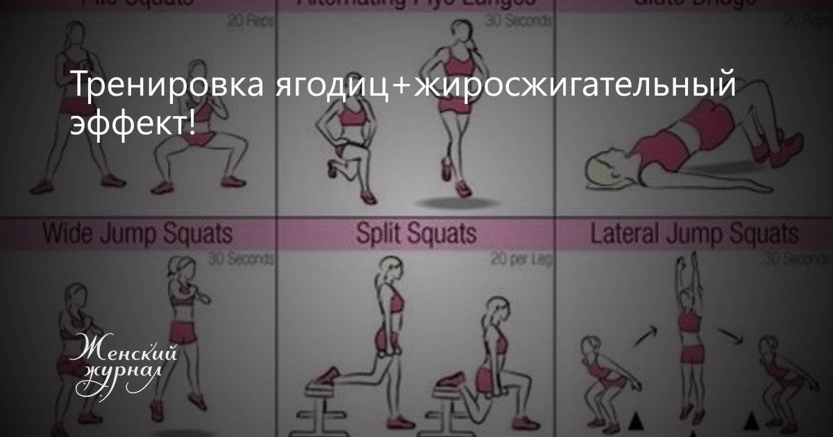 Как накачать попу в домашних условиях