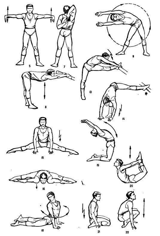 Растяжка для начинающих в домашних условиях