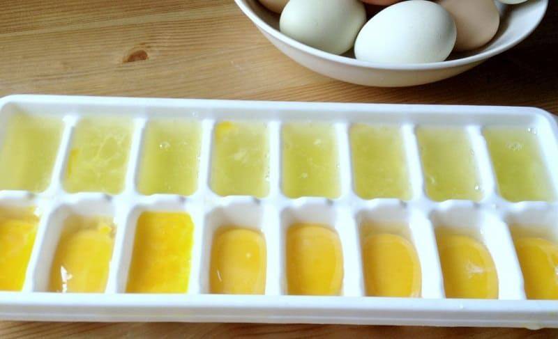 Можно ли замораживать яйца: куриные, сырые, вареные, в скорлупе, на зиму, желтки яиц