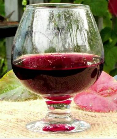 Черная малина — вино домашнее из ежевики