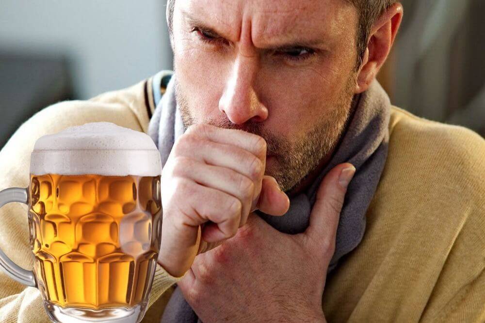 Горячее пиво при простуде: полезные свойства теплого напитка и можно ли его вообще, лучшие рецепты и особенности лечения