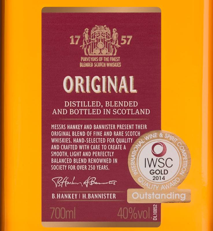Виски ханки баннистер (hankey bannister) — обзор популярного напитка