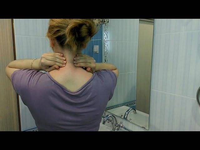 Как избавиться от холки на шее сзади