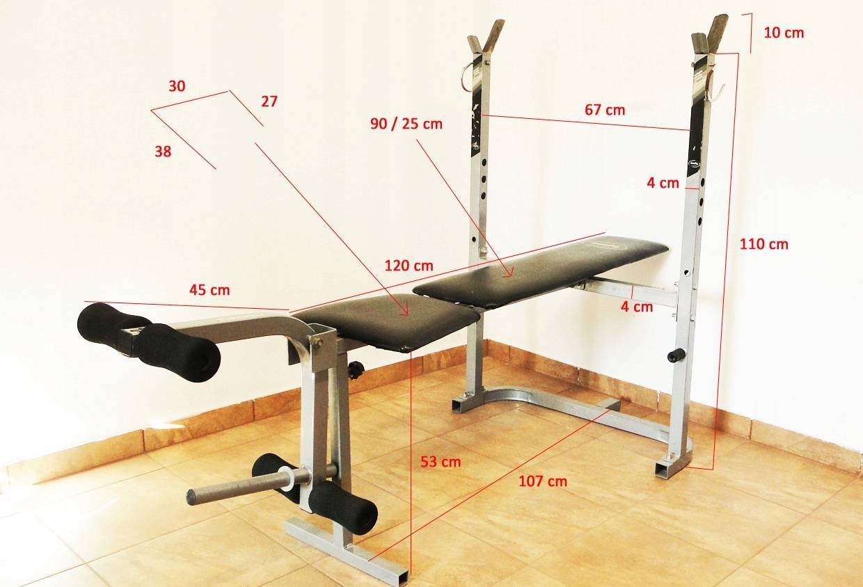 Скамья для жима своими руками, выбор модели, чертеж, этапы работы