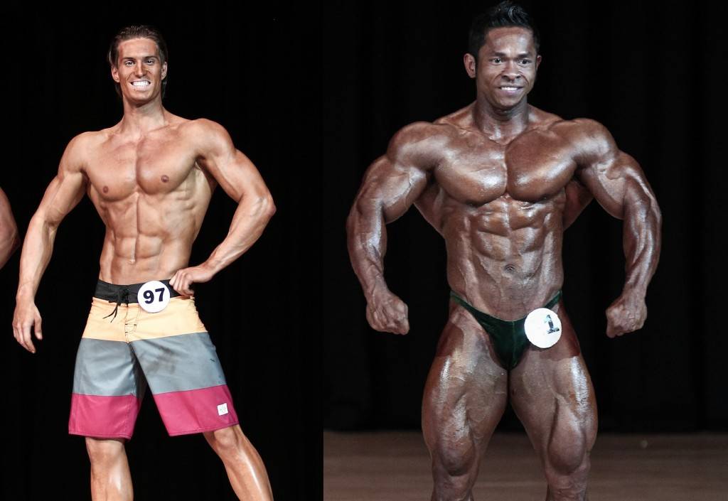 Какими должны быть пропорции тела менс физик? идеальные параметры тела пляжника