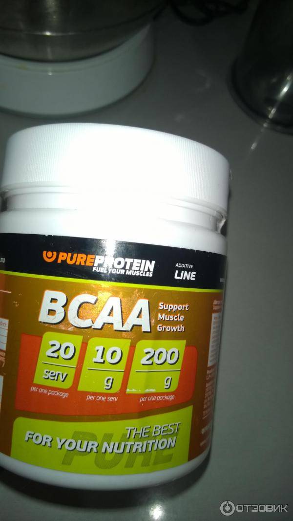 Bcaa pureprotein - мощный комплекс для продвинутых бодибилдеров