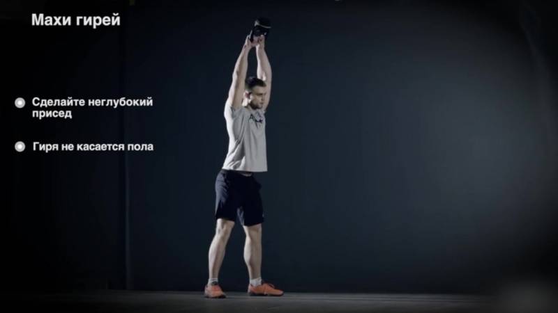 Жим гири одной и двумя руками – альтернативный способ развития дельт