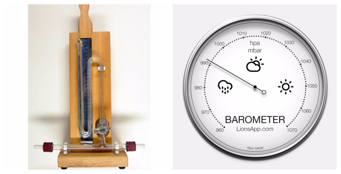 Картинки приборов для измерения атмосферного давления