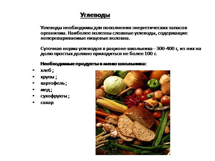 Что такое углеводы в продуктах питания