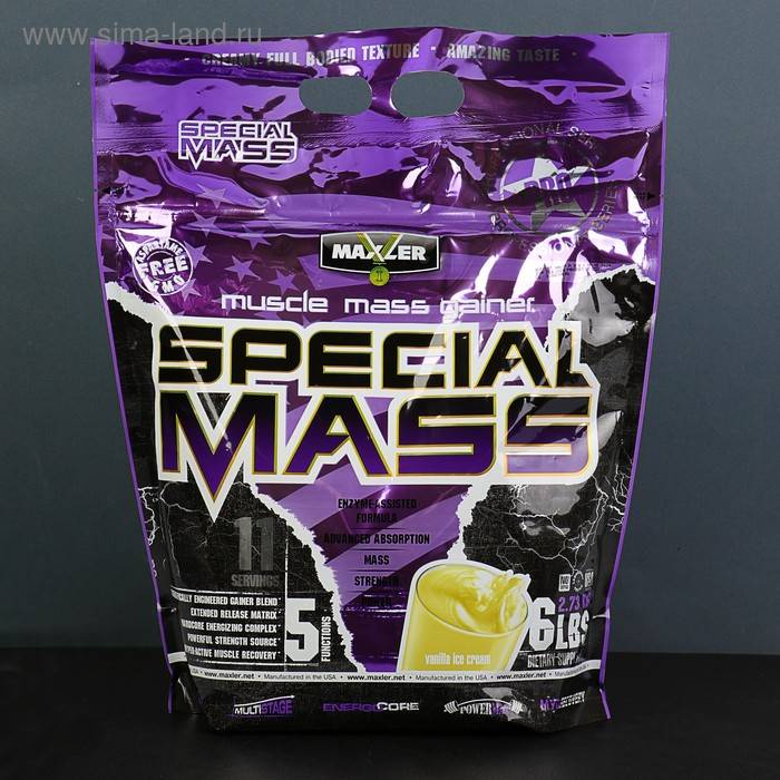 Как принимать гейнер special mass от maxler для набора мышечной массы?