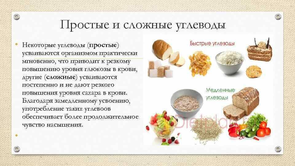 Медленные углеводы
