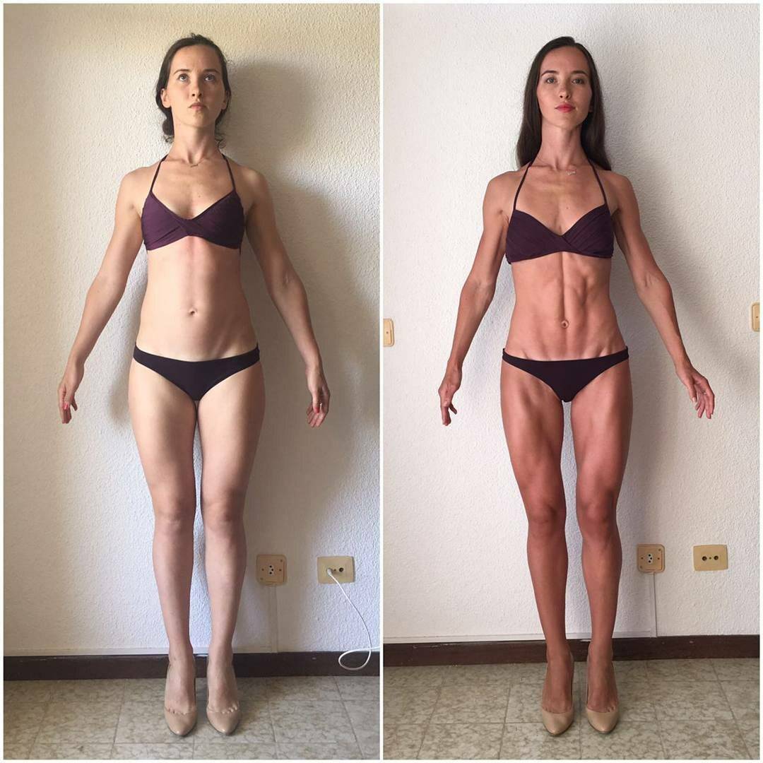 Программа тренировок на сушку для девушек - упражнения, питание