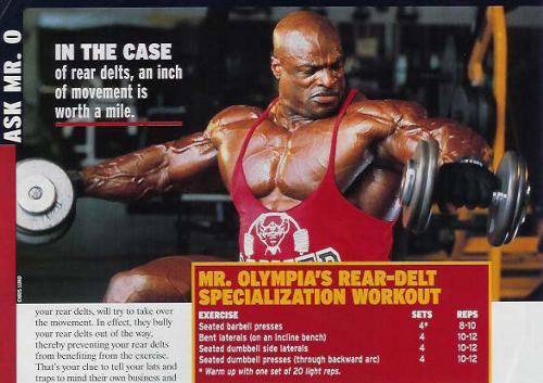 Ронни колеман: биография, программа тренировок, рост, вес