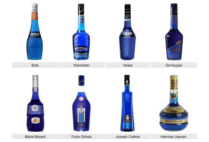 Нежный ликер блю кюрасао и 5 лучших коктейля с ним — учебный центр boston