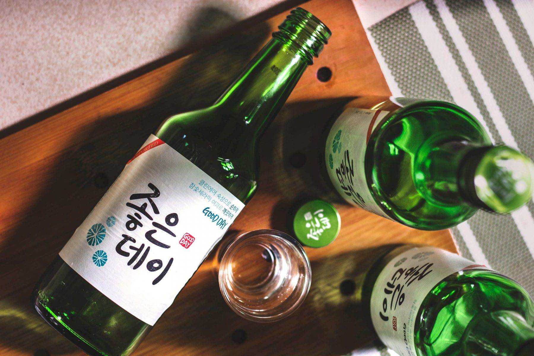 Корейский алкогольный напиток соджу