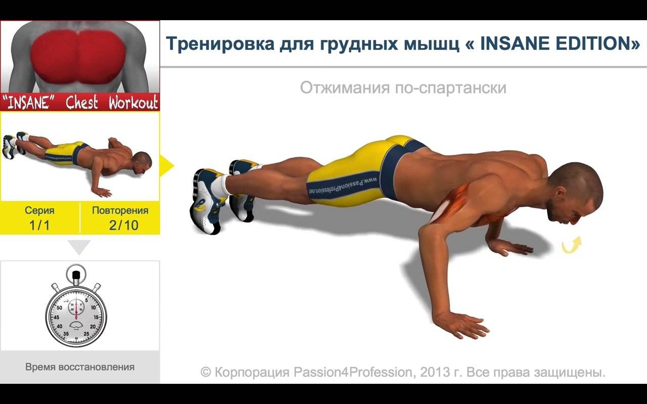 Лучшие упражнения для грудных мышц