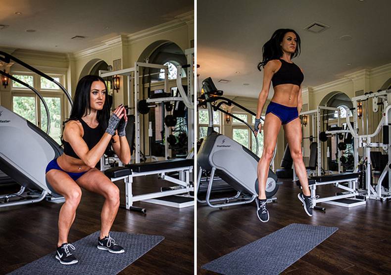 Как правильно приседать чтобы накачать ягодицы девушке, гантели и штанга