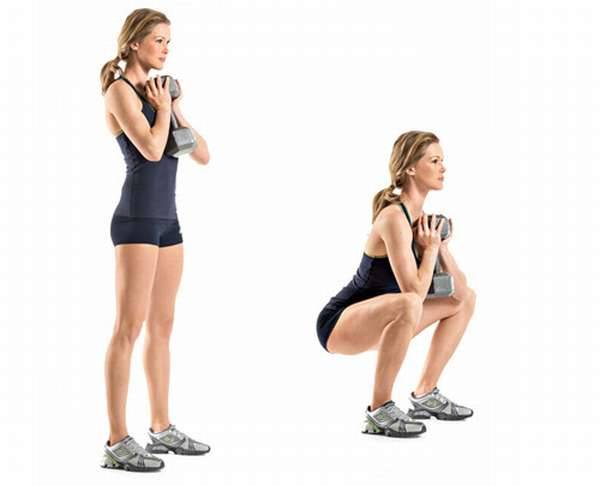 10 видов приседаний: техника выполнения