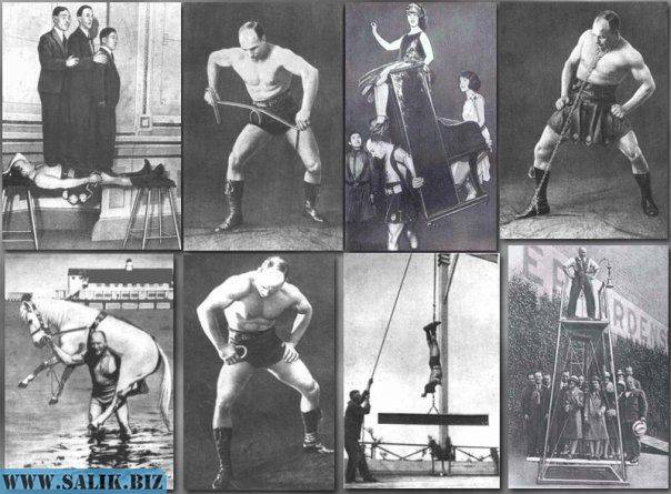 Сухожильные упражнения александра засса - железного самсона. -