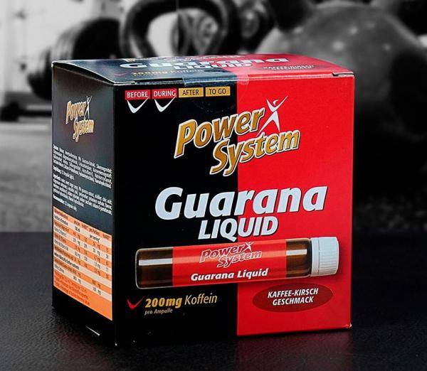 Экстракт гуараны для тренировки- польза, эффект, дозировки