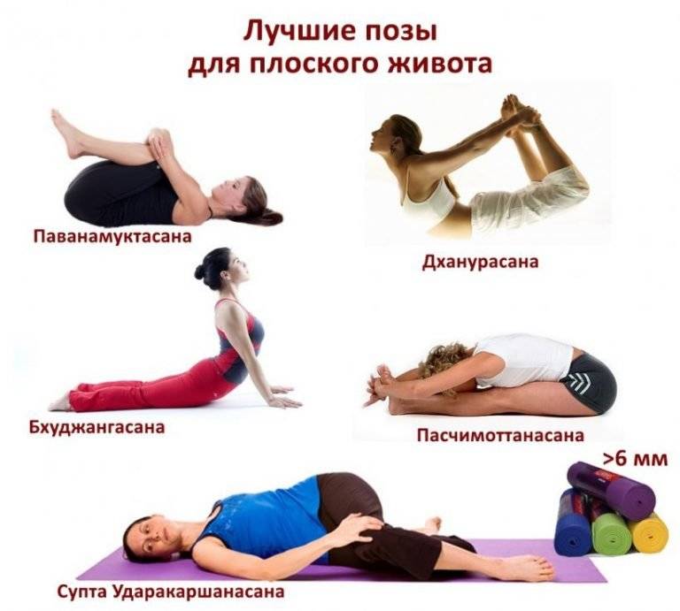 Как похудеть, убрать живот - 10 лучших упражнений для плоского живота