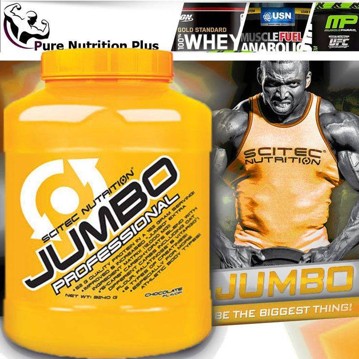 Scitec nutrition jumbo pack: состав, как принимать, стоимость
