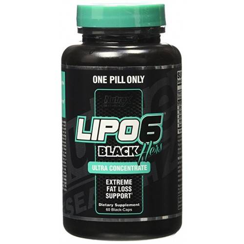 Nutrex lipo-6 black hers ultra concentrate (60 капсул)